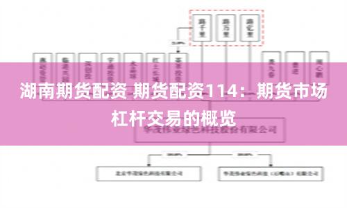 湖南期货配资 期货配资114：期货市场杠杆交易的概览